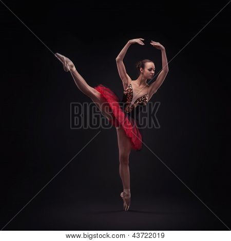 Nuori balet tanssija