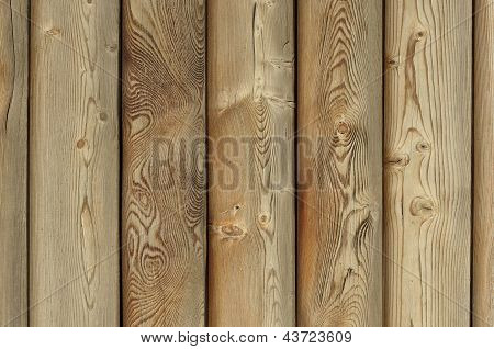Holzscheit-Wand