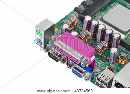 Connecteur de carte mère de l'ordinateur