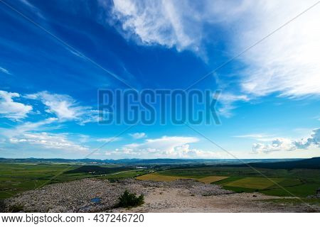 Photos Of The Crimean Autumn Peninsula, Ak-kaya White Rock, Belogorsky District, The Biyuk-karasu Ri