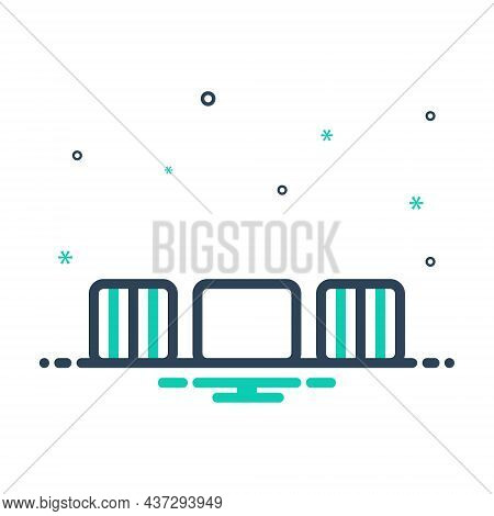 Mix Icon For Spaces Place Stead Area Distance Gap