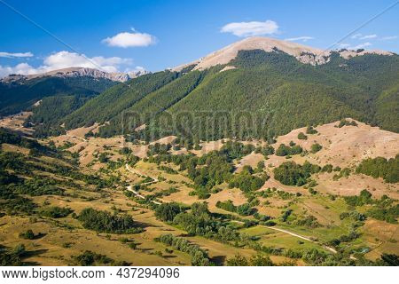 National Park of Abruzzo near Barrea, Lazio and Molis, Italy