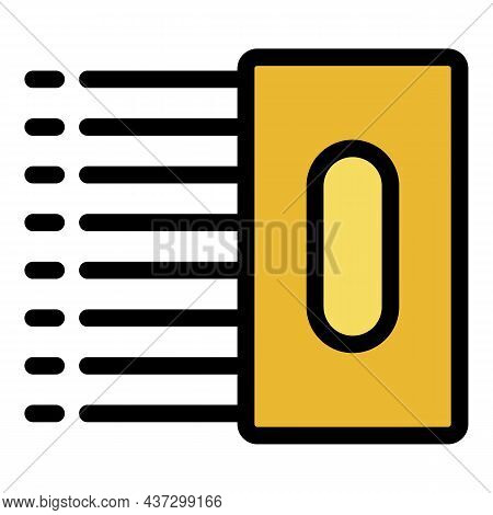 Tiler Tool Icon. Outline Tiler Tool Vector Icon Color Flat Isolated