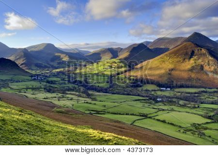 Causey Pike, Robinson et Newlands Valley
