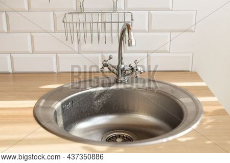 Kitchen Silver Sink Modern Decoration House Stainless Steel