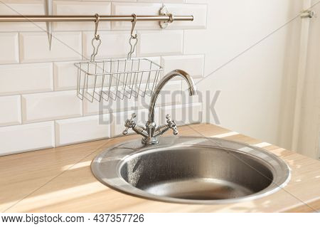 Kitchen Silver Sink Modern Decoration House Stainless Steel