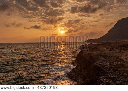 Djibouti Sunset View On Seven Brothers Islands