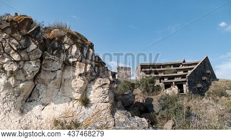 Ruim Of Temple Havuts Tar In Chosrov Reservation  In Armenia
