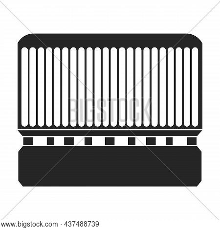 Plastic Cork Vector Black Icon. Vector Illustration Bottle Plastic On White Background. Isolated Bla