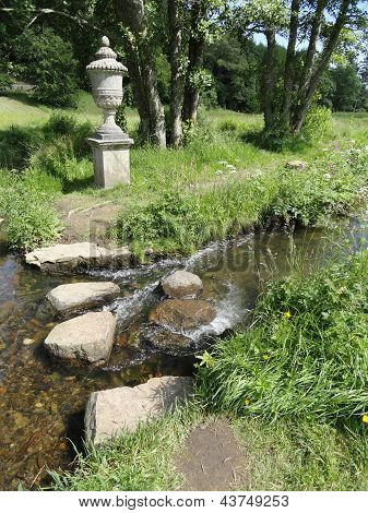 Paesaggio rurale Stream