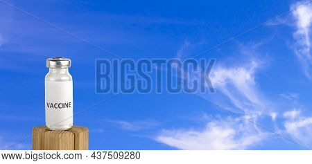 Bright Sky With Clouds. Delicate Background With Abstraction.