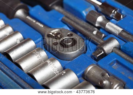 Closeup Toolkit Set attrezzi In scatola blu