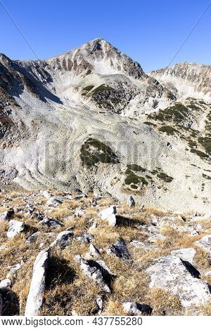Amazing Landscape Of Polezhan Peak At Pirin Mountain, Bulgaria