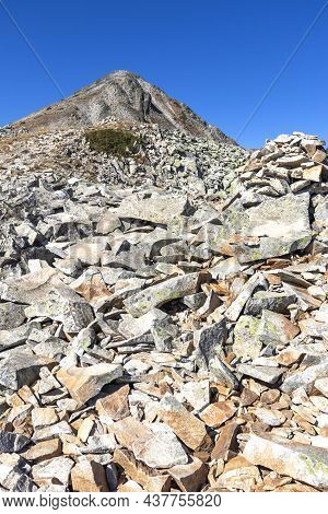 Amazing Landscape Of Polezhan Peak At Pirin Mountain, Bulgaria