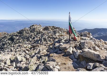 Amazing Landscape Of Polezhan Peak At Pirin Mountain, Bulgaria