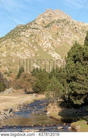 Autumn In The Incles Valley, Andorra. Vall D´incles, Andorra.