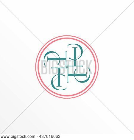 Letter Tc Logo Free Vector Stock. Circle Abstract Design Concept. Can Be Used As A Symbol Related To