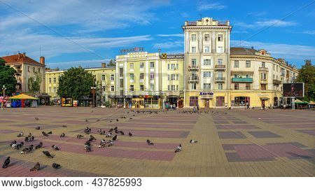 Theatre Square In Ternopil, Ukraine