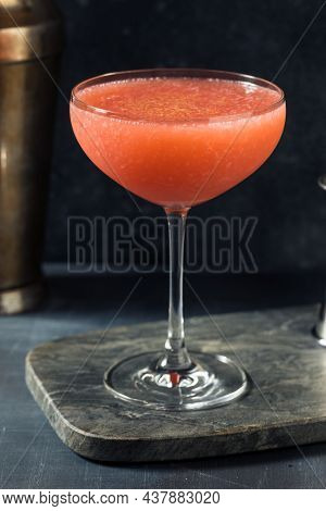 Boozy Refreshing Millionares Cocktail With Bourbon