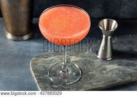 Boozy Refreshing Millionares Cocktail With Bourbon