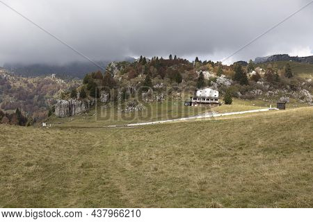 View Of Piani Di Artavaggio In October