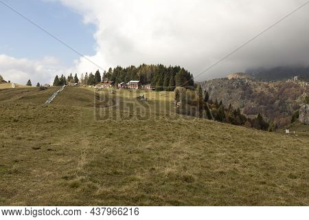View Of Piani Di Artavaggio In October