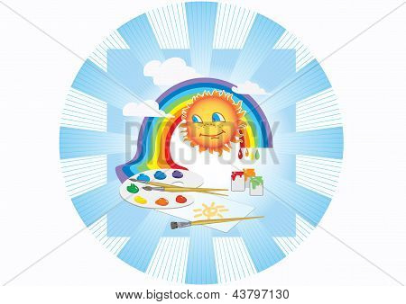 Solen Rainbow palet