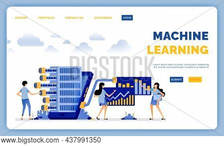 Design Of Analyze Process Data Generated From Machine Learning Programs Connected To Mobile Apps. Ve
