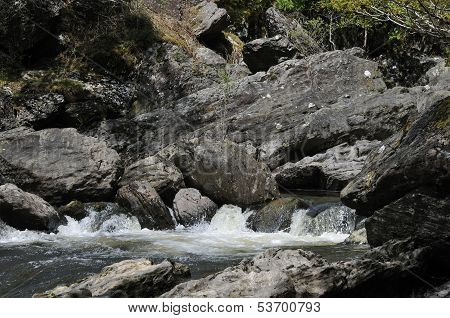 Rapids on River Tywi