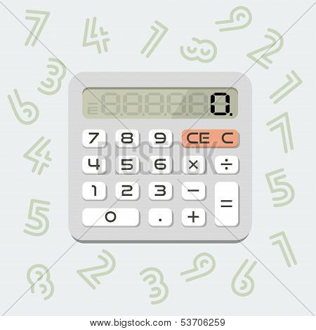 Vector Isolated Calculator