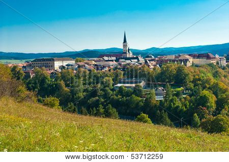 Famous Town of Levoca, Slovakia. UNESCO World Heritage Site
