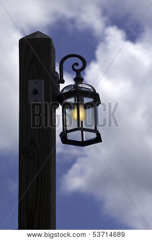 Lamp And Lamp Post