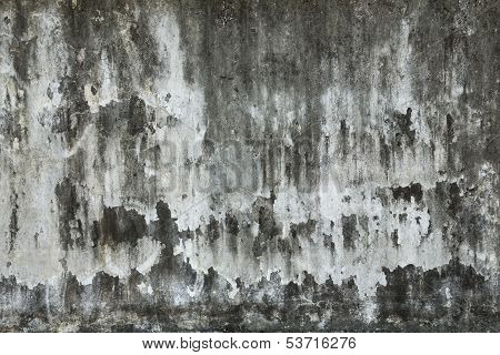 cracked concrete vintage wall texture as background