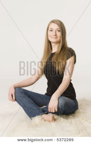 Foto von Girl blonde