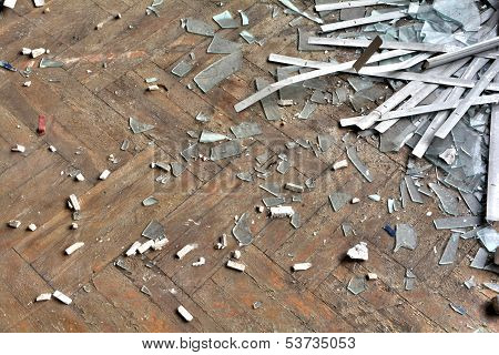 Broken glass