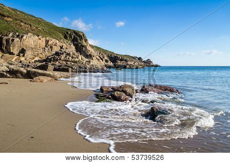 Rinsey Beach Cornwall England