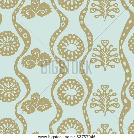 Colored Background With A Simple Pattern