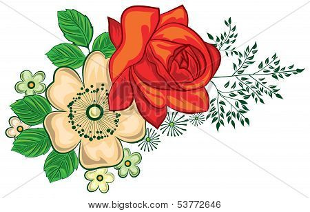 Bouquet of beautiful flowers