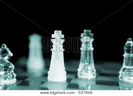 Schach (Fokus auf enge König)