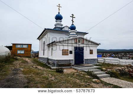 Russian Orthodox Church, Khuzir, Olkhon, Russia