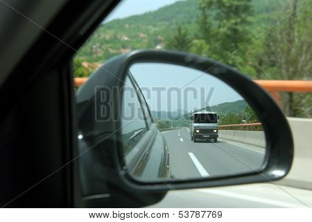 rear view