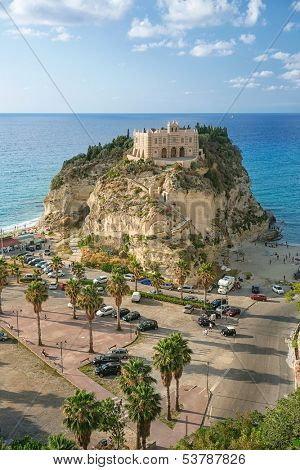 Church Santa Maria del Isola, Tropea,Italy 