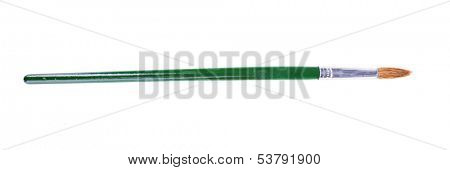 Paint brush isolated on white
