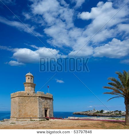 Ciutadella Castell de Sant Nicolas Castillo San Nicolas in Ciudadela Balearic Islands