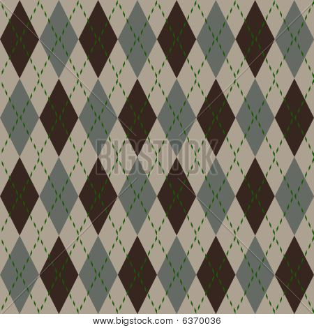Argyle Bezešvé Pattern