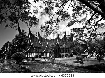 Minang Kabau hus