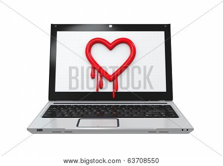 Heartbleed Bug in Laptop