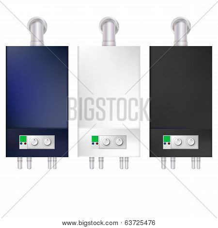 Illustration of boilers