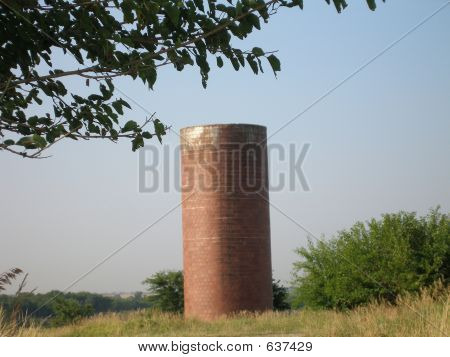 Backstein-Silo