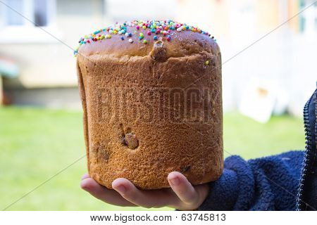 Hand Holds Passover